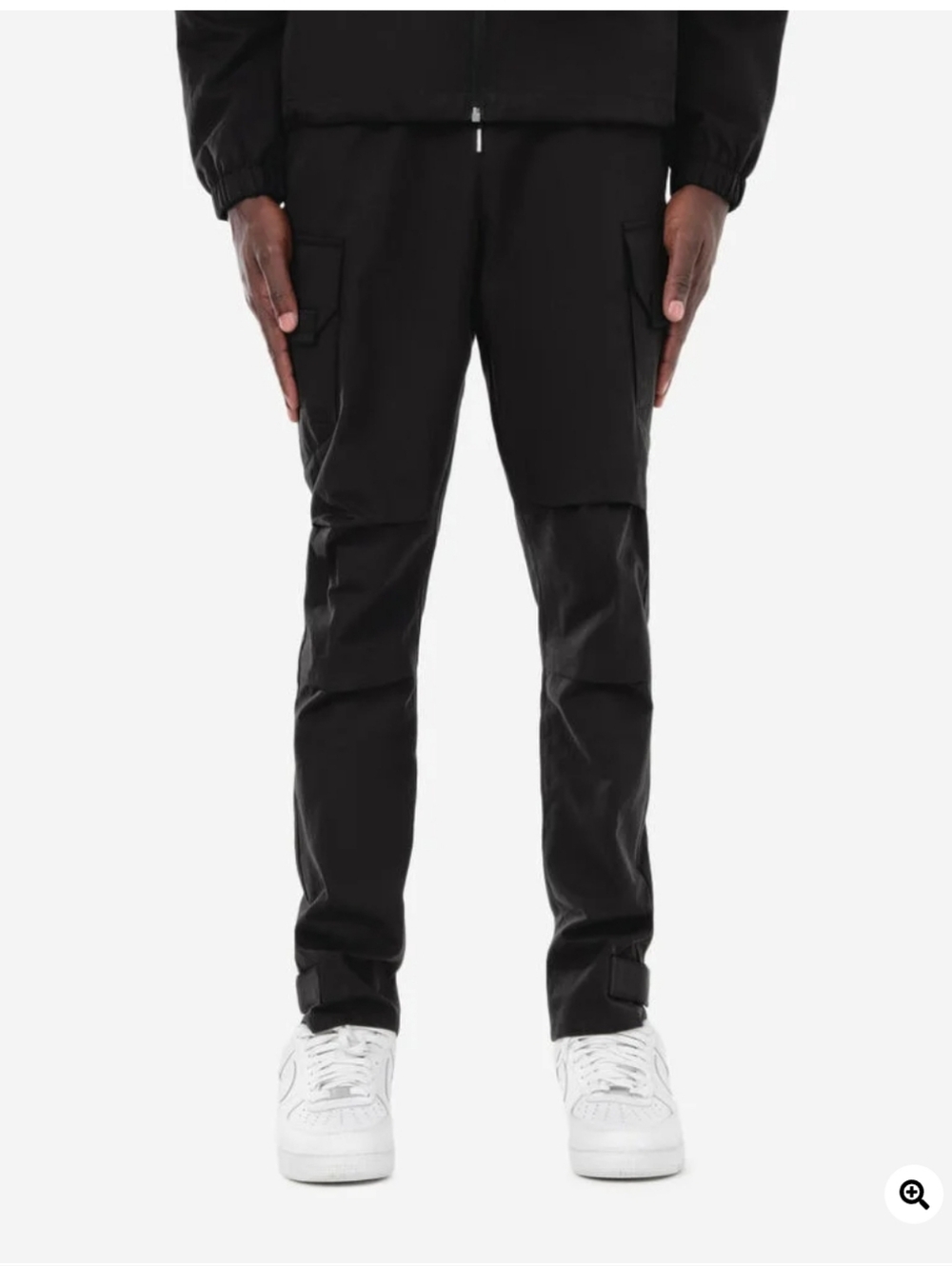 New Life Code Progressive Black Cargo Tactical Drawstring Cotton/Nylon Pants 2XL